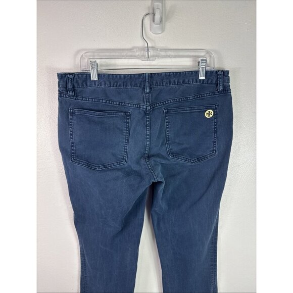 Tory Burch Women's 32 Super Skinny Jeans Low Rise Indigo Inseam 28.25" EUC Y2K - Picture 8 of 16